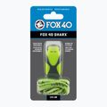 Свирка с шнур Fox 40 Sharx Safety neon/grey