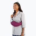 Ticket To The Moon Upcycled Sling чанта за рамо слива/облак 5