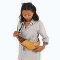 Билет за Луната Upcycled Sling чанта за рамо пясък/шоколад 4