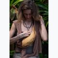 Билет за Луната Upcycled Sling чанта за рамо пясък/шоколад 5