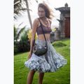 Ticket To The Moon Upcycled Sling армейско зелено/кафяво чанта за рамо 4