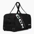 Пътна чанта CCM 520 Wheeled Player Bag 37' 175 l black/white 2