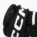 Детски хокейни ръкавици CCM Tacks XR80 JR Gloves black/white 6