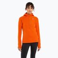 Arc'teryx дамски суитшърт за трекинг Delta Half Zip Hoody orange 29606