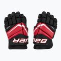 Детски хокейни ръкавици Bauer Vapor Fly40 Jr black/red 2