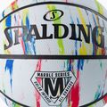 Spalding Мраморна баскетболна топка бяла 84397Z 3