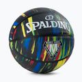 Spalding Мраморна баскетболна топка черна 84398Z