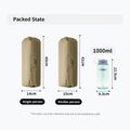 Палатка за трекинг 2-местна Naturehike Mongar UL 2 15D moon rock sand 3