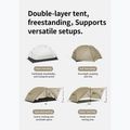 Палатка за трекинг 2-местна Naturehike Mongar UL 2 15D moon rock gray 2