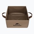 Туристичека мивка Naturehike Składany Square Bucket 13 light brown 2