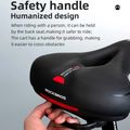 Седалка за велосипед Rockbros AQ-6090 black/red 5