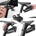 Чанта под седалка на велосипед Rockbros C28BK Bike Saddle Bag black 3