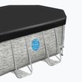 Сглобяем басейн Bestway Power Steel Swim Vista Series Oval Pool Set 427 x 250 cm сив 3