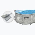 Сглобяем басейн Bestway Power Steel Swim Vista Series Oval Pool Set 427 x 250 cm сив 4
