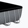 Сглобяем басейн Bestway Power Steel Rectangular Pool Set 56465N 549 x 274 cm тъмносив 5