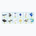 Сглобяем басейн Bestway Power Steel Rectangular Pool Set 56465N 549 x 274 cm тъмносив 9