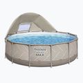 Сглобяем басейн Bestway Steel Pro Max Pool Set 396 x 107 cm бежов 2