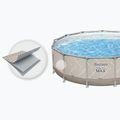 Сглобяем басейн Bestway Steel Pro Max Pool Set 396 x 107 cm бежов 6