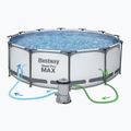 Сглобяем басейн Bestway Steel Pro Max Pool Set 366 x 100 cm сив 4