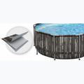 Сглобяем басейн Bestway Power Steel Oval Pool Set 610 x 366 cm кафяв 4