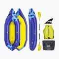 Надуваем каяк 1-местен Aquatone Bee Inflatable Pack Raft 7'3" 221 cm