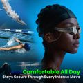 Плувни очила  Holoswim Solla Wave AI Music silver 5