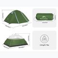 Палатка за трекинг 3-местна Naturehike Bleik 3 Type B forest green 3