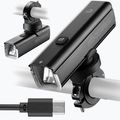 Преден велосипеден фар Rockbros 24610002001 Front Light 1000 Lumen black 3