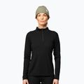 Дамски термоактивен суитшърт Devold Breeze Merino 150 Zip Neck black