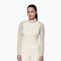 Дамски термоактивен суитшърт Devold Duo Active Merino 205 Zip Neck raw white