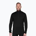 Мъжки термоактивен суитшърт Devold Breeze Plus Merino 200 Zip Neck black