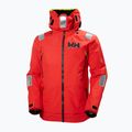 Мъжко ветроходно яке Helly Hansen Aegir Race alert red 3