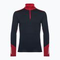 Мъжка термоактивна блуза Helly Hansen Lifa Merino Midweight 1/2 Zip navy