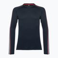 Мъжки Helly Hansen Lifa Active Stripe Crew термален суитшърт в тъмносин цвят 5