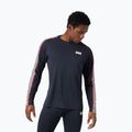 Мъжки Helly Hansen Lifa Active Stripe Crew термален суитшърт в тъмносин цвят