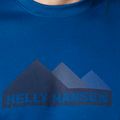 Мъжка тениска за трекинг Helly Hansen HH Tech Graphic 606 blue 63088 3