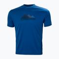 Мъжка тениска за трекинг Helly Hansen HH Tech Graphic 606 blue 63088 4