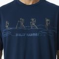 Helly Hansen Skog Recycled Graphic мъжка тениска за трекинг тъмносиня 63083_584 4