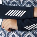 Дамска термоактивна блуза Helly Hansen Lifa Merino Midweight Graphic Crew navy star pixel 4