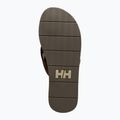 Мъжки джапанки Helly Hansen Seasand 2 Leather Sandals espresso / fallen rock / c 4