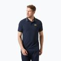 Мъжка поло тениска Helly Hansen Kos Polo navy/gold rush