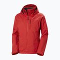 Дамско яке за ветроходство Helly Hansen Crew Hooded Midlayer 2.0 red