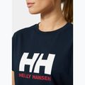 Helly Hansen дамска тениска Logo 2.0 navy 3