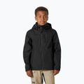 Детско ветроходно яке Helly Hansen Crew Hooded JR черно 2