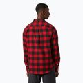 Мъжка риза Helly Hansen Lokka Organic Flannel red buffalo check 2