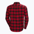 Мъжка риза Helly Hansen Lokka Organic Flannel red buffalo check 6