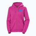 Helly Hansen HH Logo Full Zip Hoodie 2.0 magenta 2.0 за жени 5