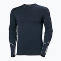 Мъжка термо блуза с дълъг ръкав Helly Hansen Lifa Merino Midweight Crew navy/600  5