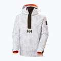 Мъжко скиорско яке Helly Hansen Ullr D Insulated Anorak grey fog snow camo aop 9