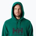 Helly Hansen HH Logo Hoodie 2.0 emerald - мъжки 3